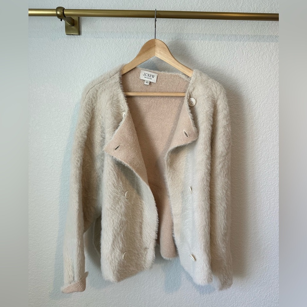 J Crew Collection Fuzzy Cardigan/Coat